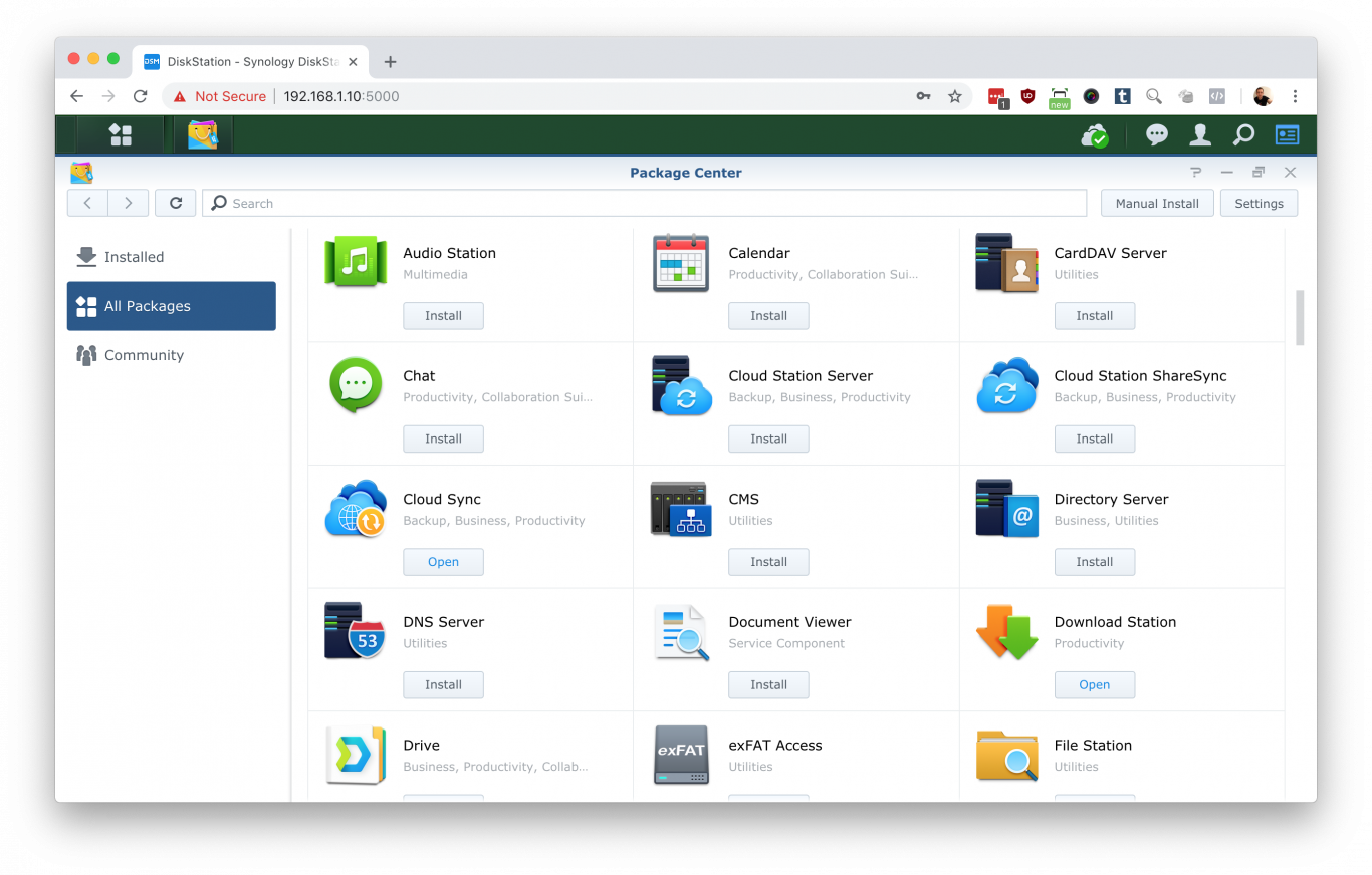 Synology Diskstation - filserver til hjemmebrug - Mette Siger Nej